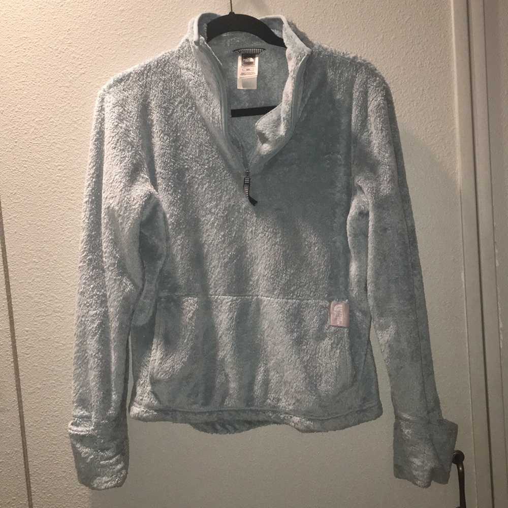 Light blue fuzzy